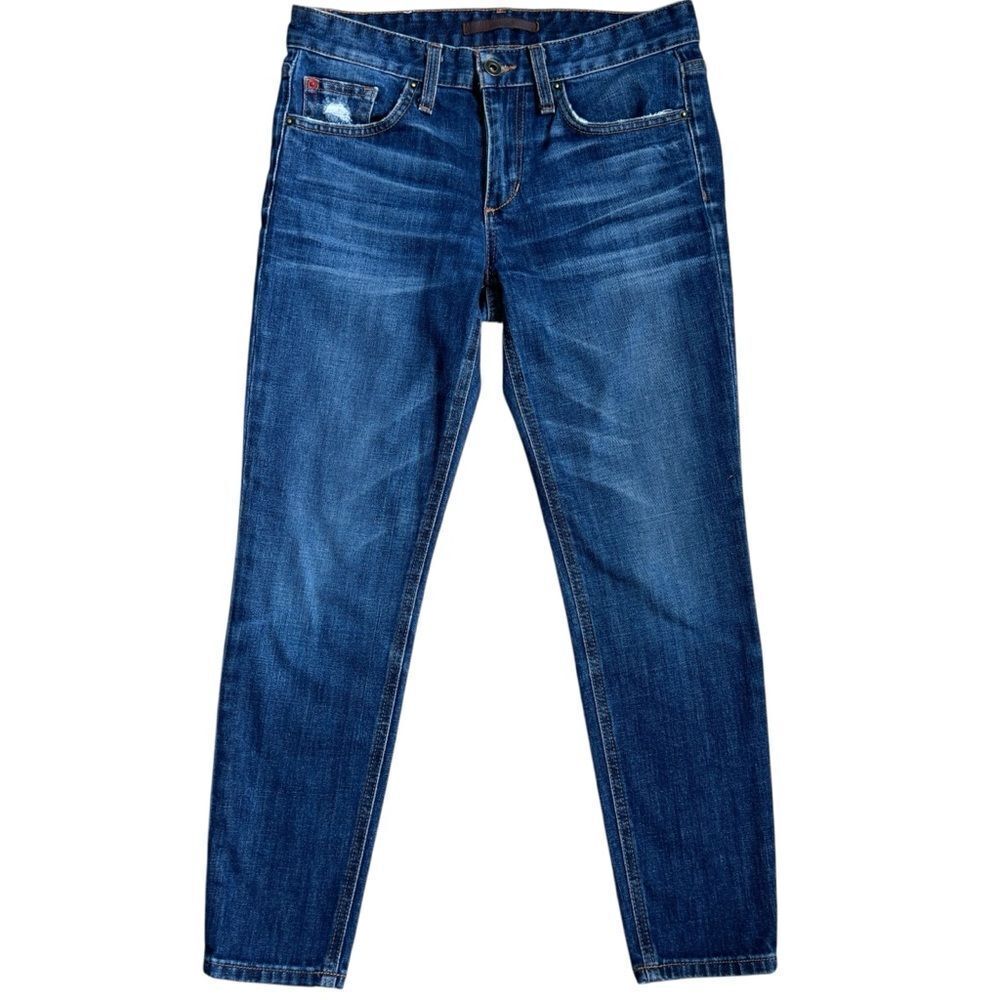 Joe's Jeans Audrey Retro Ankle Japanese Blue Denim Jeans Size W24
